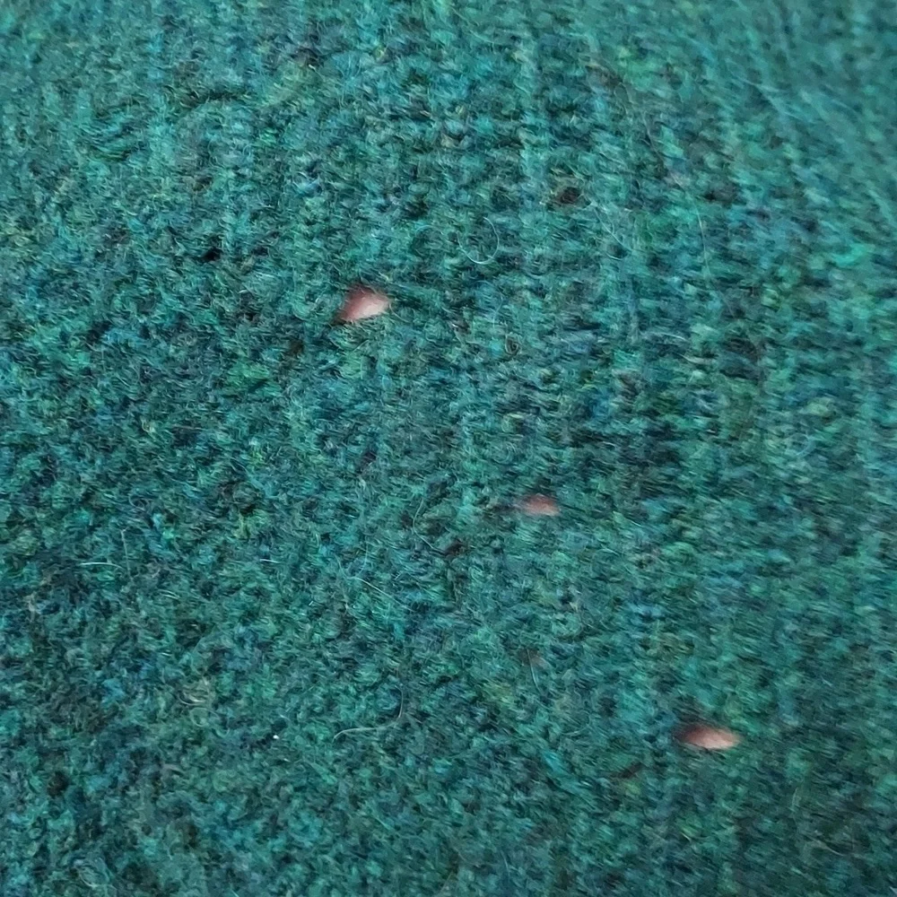 Anine Bing Jolie Pointelle Knit Sweater Green Size XS